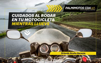 CUIDADOS AL RODAR EN TU MOTOCICLETA MIENTRAS LLUEVE