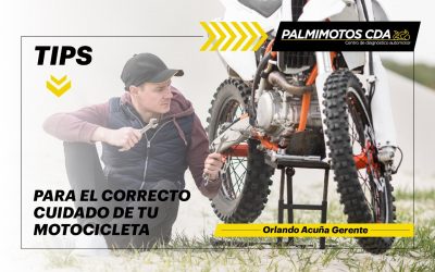 TIPS PARA EL CORRECTO CUIDADO DE TU MOTOCICLETA