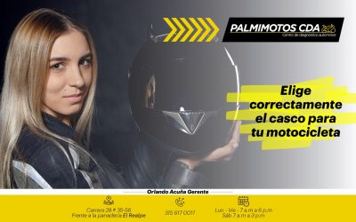 ELIJE CORRECTAMENTE EL CASCO PARA TU MOTOCICLETA