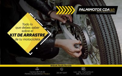 TODO LO QUE DEBES SABER SOBRE EL KIT DE ARRASTRE DE TU MOTOCICLETA