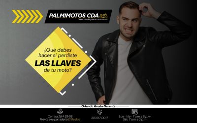QUE DEBES HACER SI PERDISTE LAS LLAVES DE TU MOTO
