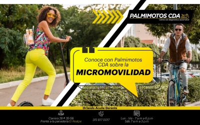 CONOCE CON PALMIMOTOS CDA SOBRE LA MICROMOVILIDAD