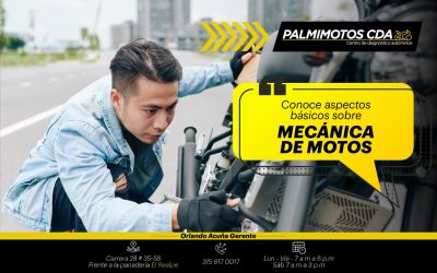 CONOCE ASPECTOS BÁSICOS SOBRE MECÁNICA DE MOTOS