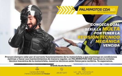 CONOZCA CUAL SERÍA LA MULTA POR TENER LA RTM VENCIDA