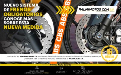 USO DE NUEVO SISTEMA DE FRENOS OBLIGATORIO, CONOCE MÁ SOBRE ESTA NUEVA MEDIDA