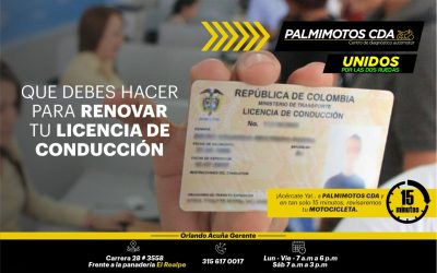 QUE DEBES HACER PARA RENOVAR TU LICENCIA DE CONDUCCIÓN