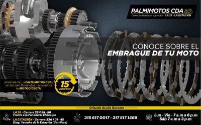 CONOCE SOBRE EL EMBRAGUE DE TU MOTO
