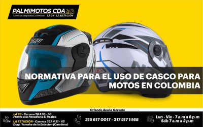 DALE UN VISTAZO A LA NUEVA NORMATIVA PARA EL USO DE CASCO PARA MOTOS EN COLOMBIA