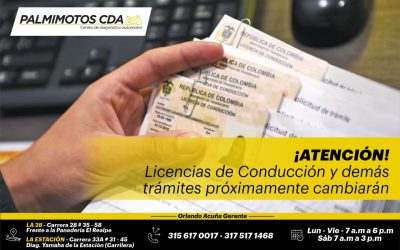 ATENCIÓN, LAS LICENCIAS DE CONDUCCIÓN Y DEMÁS TRÁMITES PRÓXIMAMENTE CAMBIARÁN