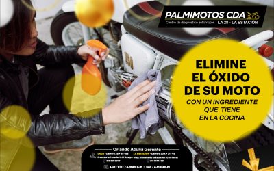 ELIMINE EL ÓXIDO DE SU MOTO CON UN INGREDIENTE QUE TIENE EN LA COCINA