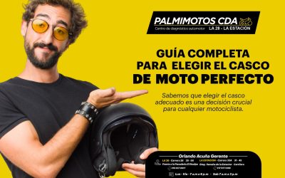 GUÍA COMPLETA PARA ELEGIR EL CASCO DE MOTO PERFECTO EN PALMIMOTOS