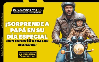 ¡SORPRENDE A PAPÁ EN SU DÍA ESPECIAL CON ESTOS 10 REGALOS MOTEROS!