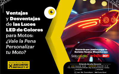 Ventajas y Desventajas de las Luces LED de Colores para Motos: ¿Vale la Pena Personalizar tu Moto?