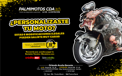 ¿Personalizaste tu moto? Estas 6 modificaciones ilegales pueden salirte muy caras