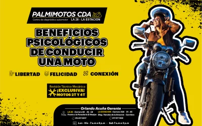 Beneficios psicológicos de conducir una moto