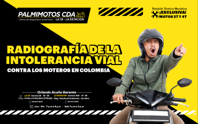 Radiografía de la intolerancia vial contra los moteros en Colombia