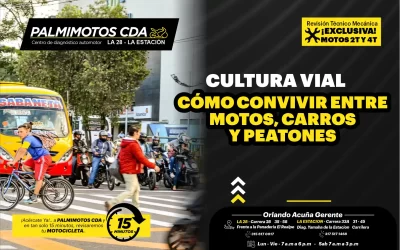 Cómo convivir entre motos, carros y peatones en Palmira