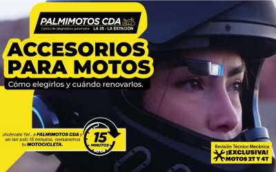 Accesorios para motos: cómo elegirlos y cuándo renovarlos.