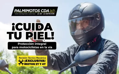 ¡Cuida tu piel! Protección integral para motociclistas en la vía