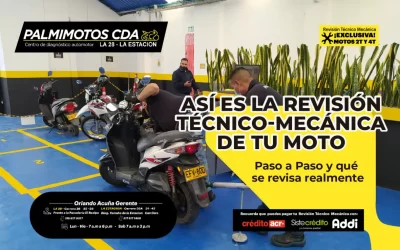 Así es la revisión técnico-mecánica de tu moto: paso a paso y qué se revisa realmente