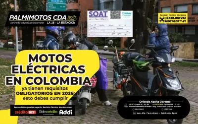 Motos eléctricas en Colombia ya tienen requisitos obligatorios en 2026: esto debes cumplir
