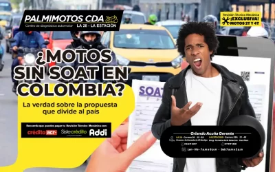 ¿Motos sin SOAT en Colombia?