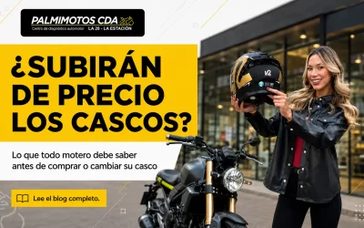 ¿SUBIRÁN DE PRECIO LOS CASCOS PARA MOTOCICLISTAS?