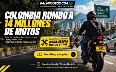 Colombia rumbo a 14 millones de motos