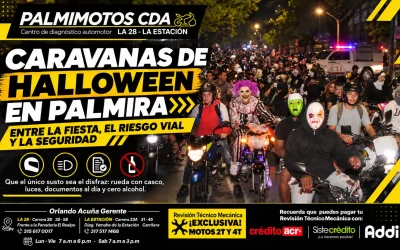 Caravanas de halloween en Palmira